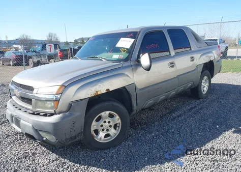 2002 Chevrolet Avalanche 1500 from USA, damaged, VIN 3GNEK13T62G117177